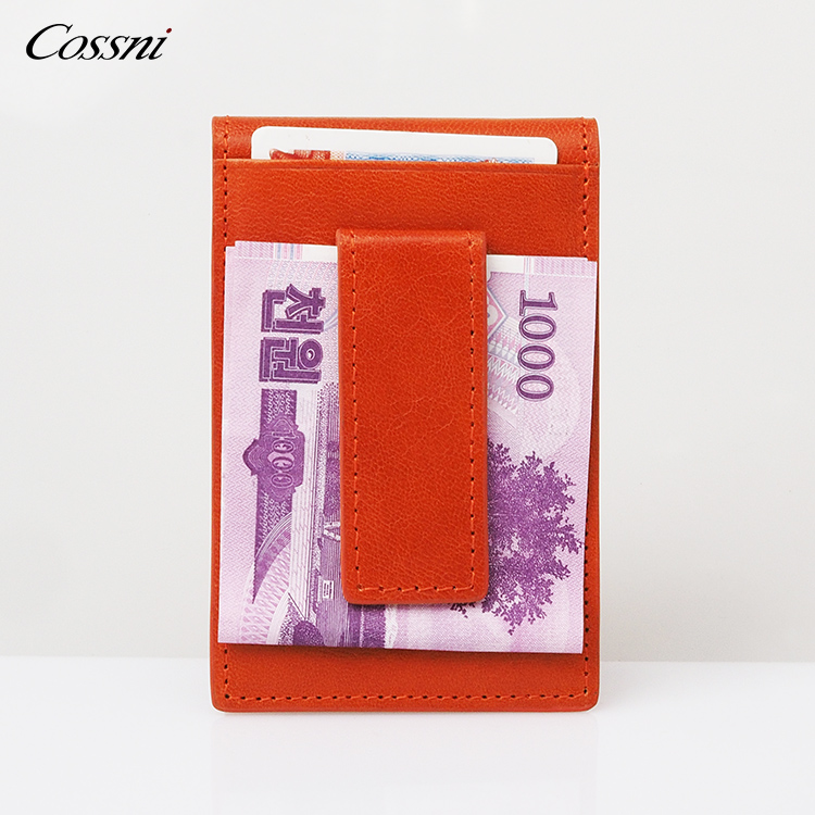 2021年新款Bifold Slim意大利皮革錢包男士植鞣皮革錢包