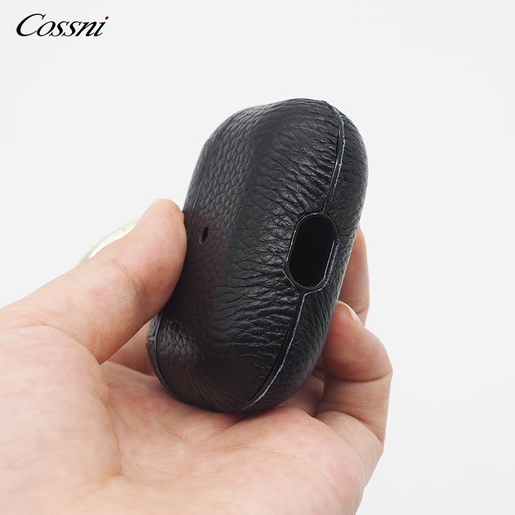 批發(fā)真皮無線耳機(jī)盒耳機(jī)皮套用于Airpods pro